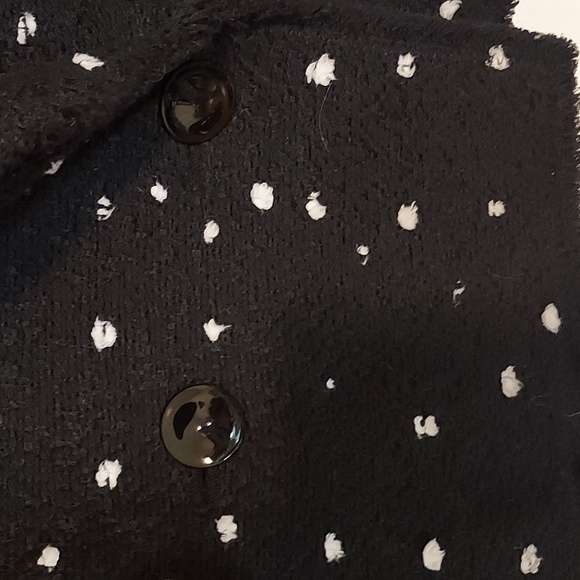 Rebecca Taylor Double Breasted Tweed Crop Sportcoat - Picture 8 of 15